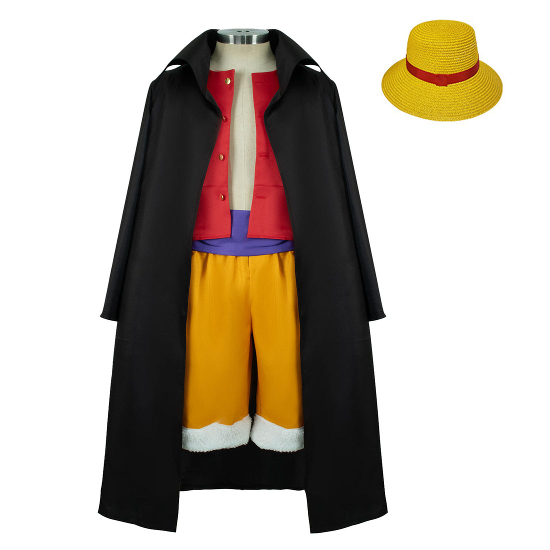 Anime Navigation Wano Country Ghosts Island Luffy Cosplay Costumes