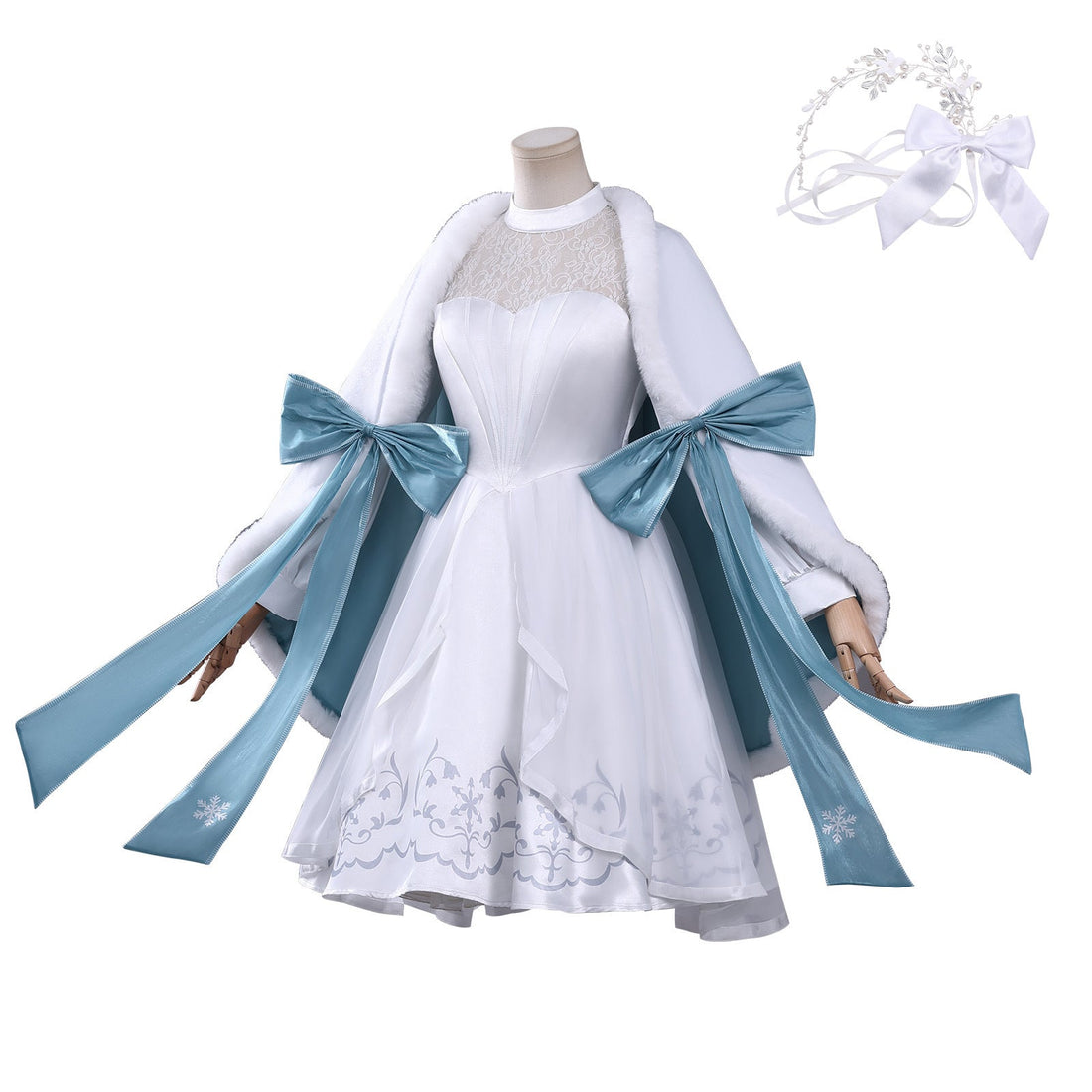 Identity V Emma Woods Gardener Ice Festival Suit Cosplay Costumes