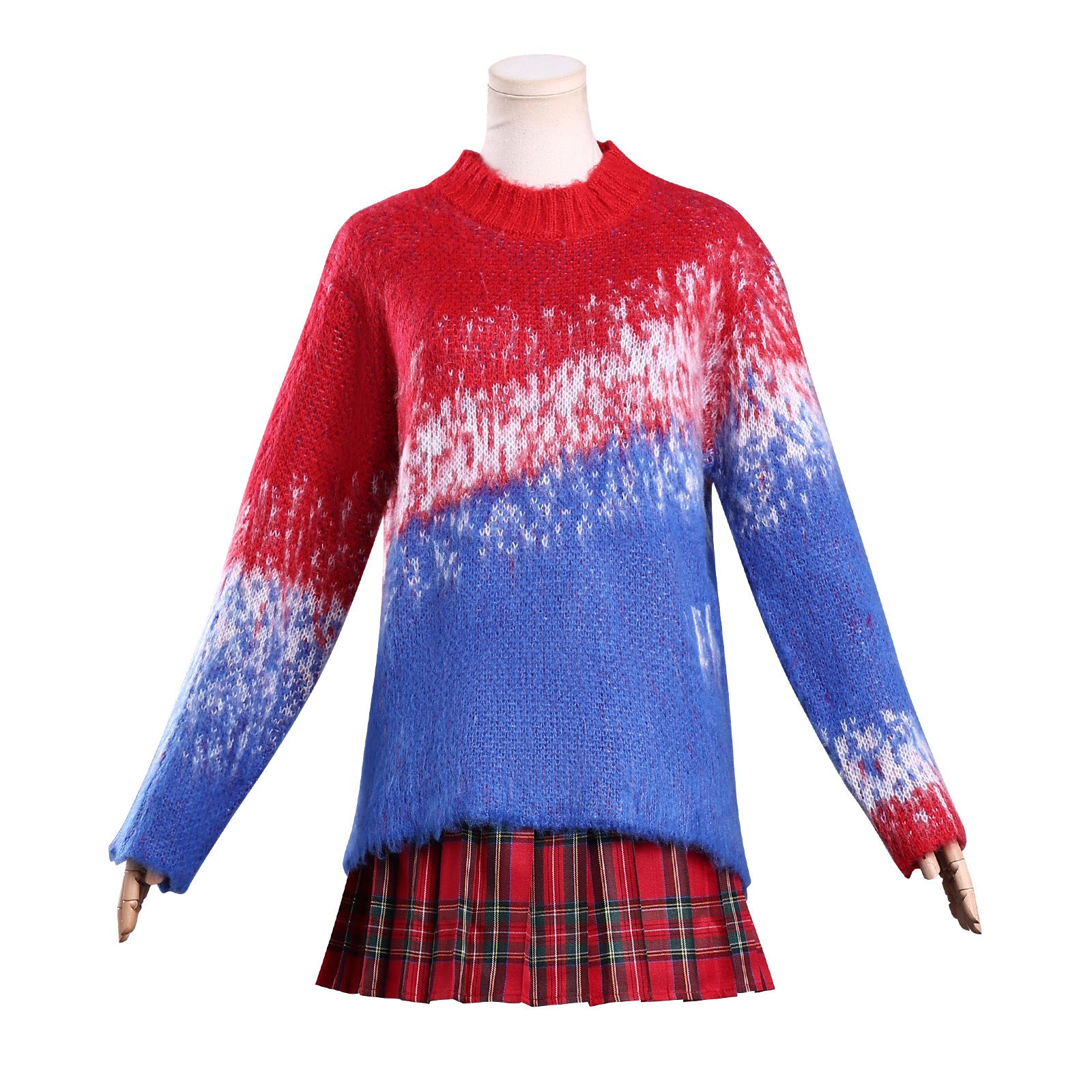 Wednesday 2 Addams Wednesday Sweater JK Skirt Cosplay Costumes