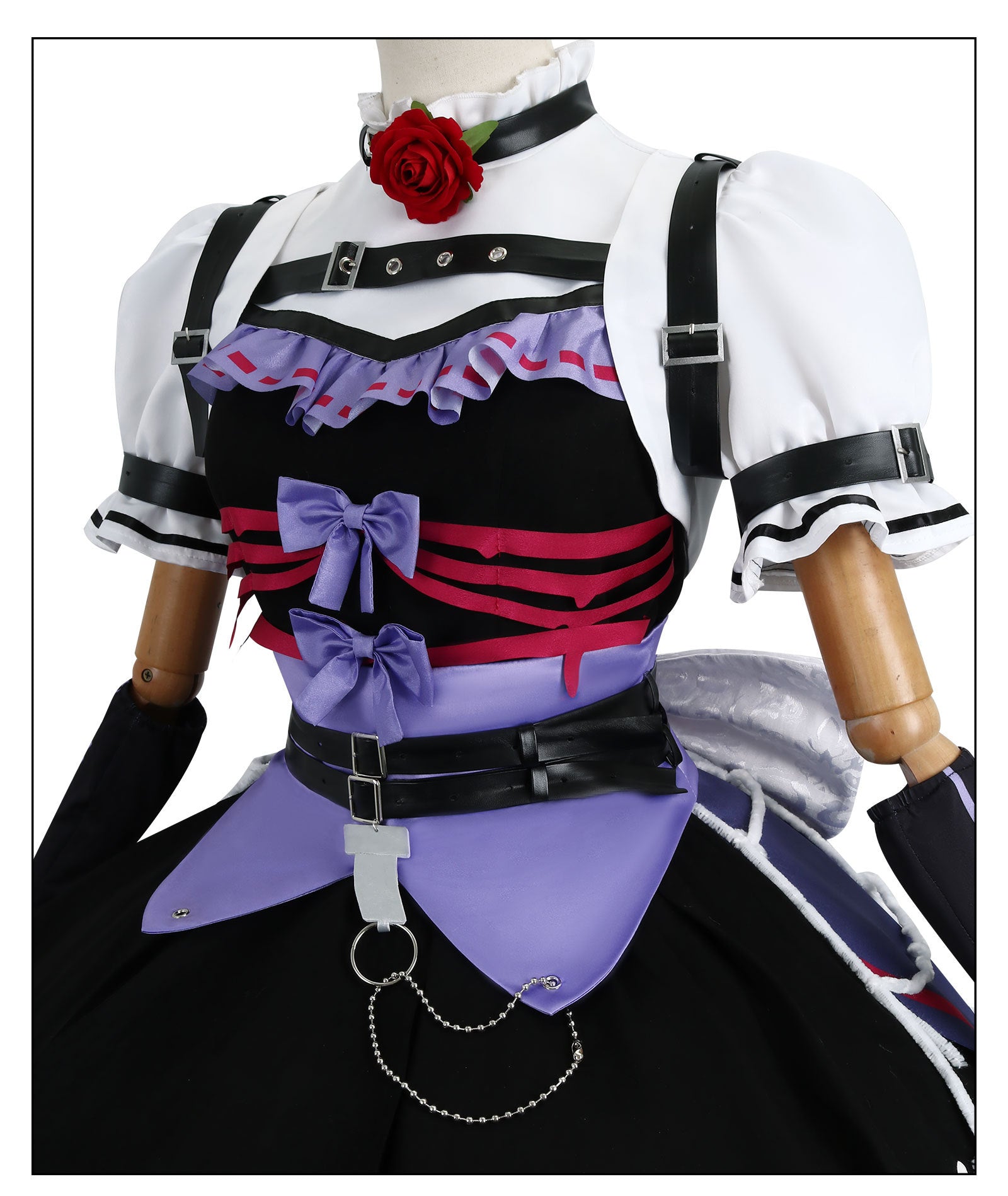 Identity V Gardener Emma Woods Halloween Purple Cosplay Costumes