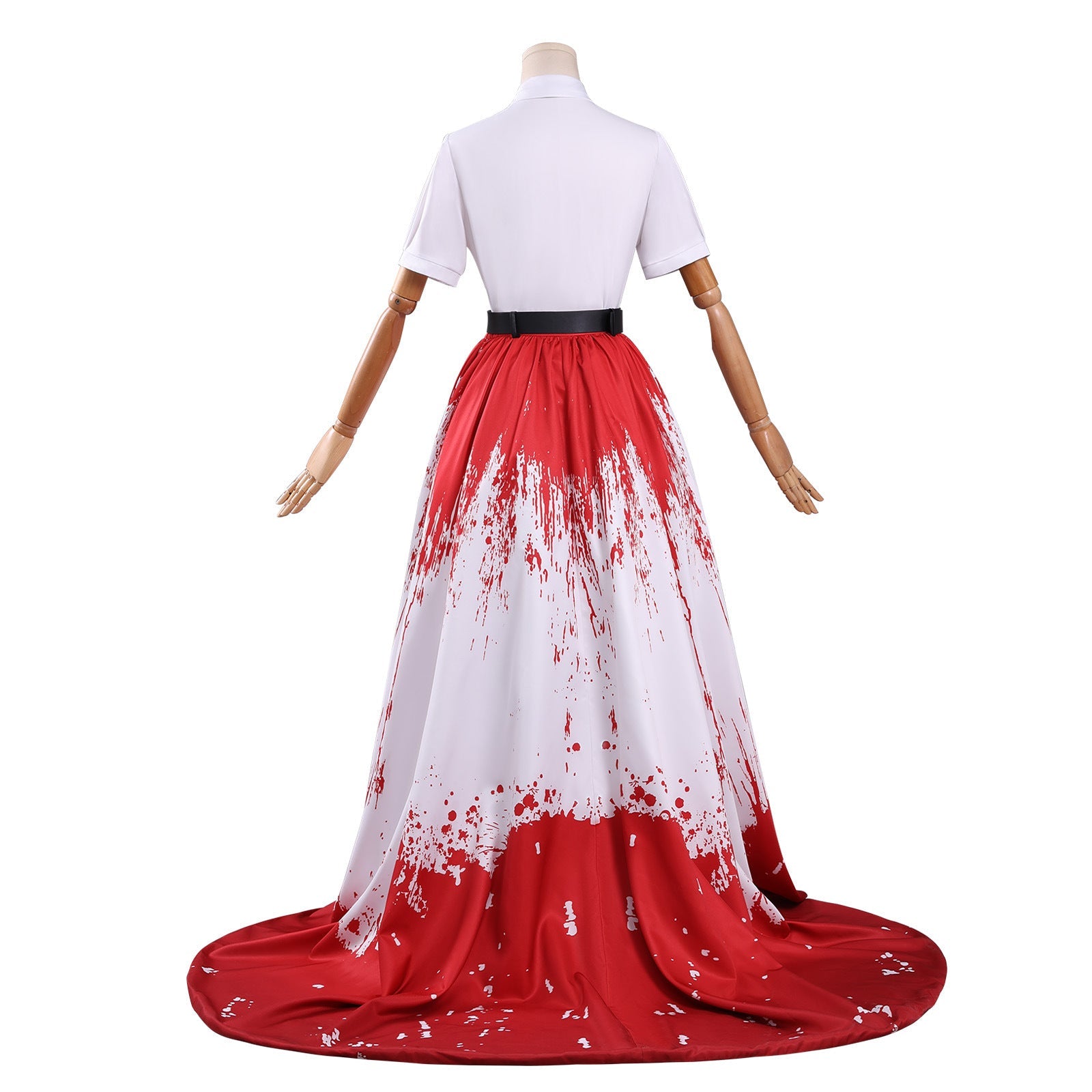 Girl From Nowhere The Reset Nanno Red White Skirt Cosplay Costumes