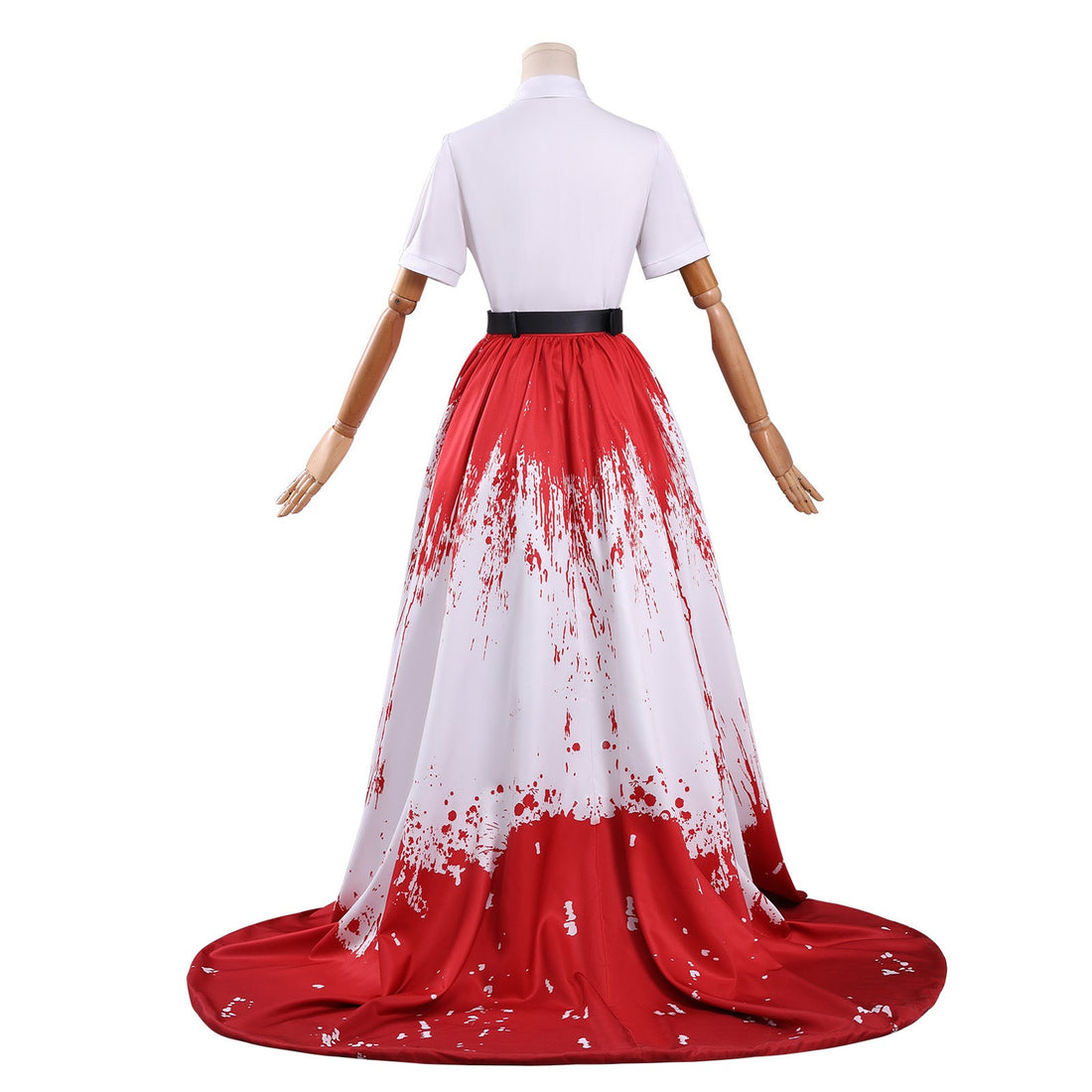 Girl From Nowhere The Reset Nanno Red White Skirt Cosplay Costumes