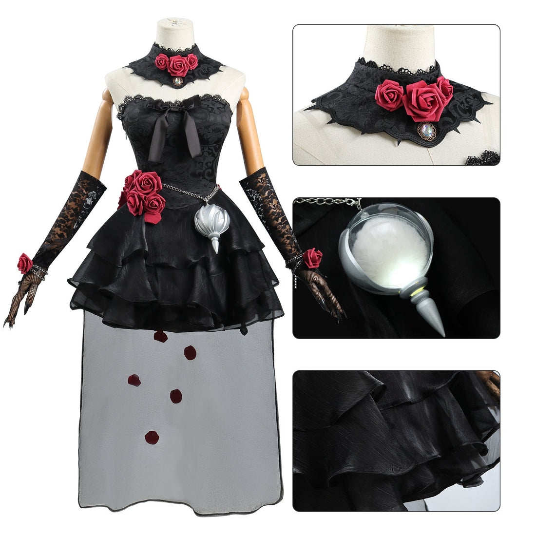 Identity V Psychologist Ada Mesmer Everlasting Night Cosplay Costumes