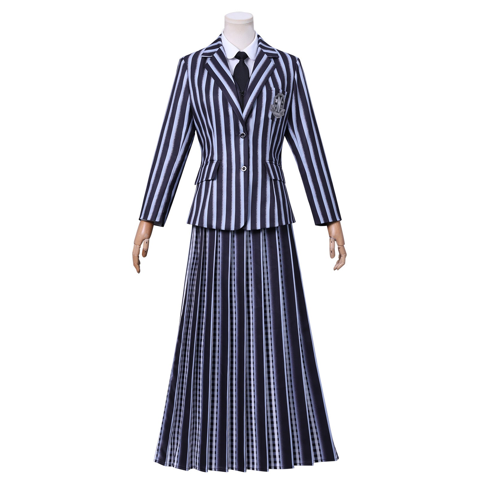 Wednesday 2 Addams Nevermore Academy Uniform Adult Kids Cosplay Costumes