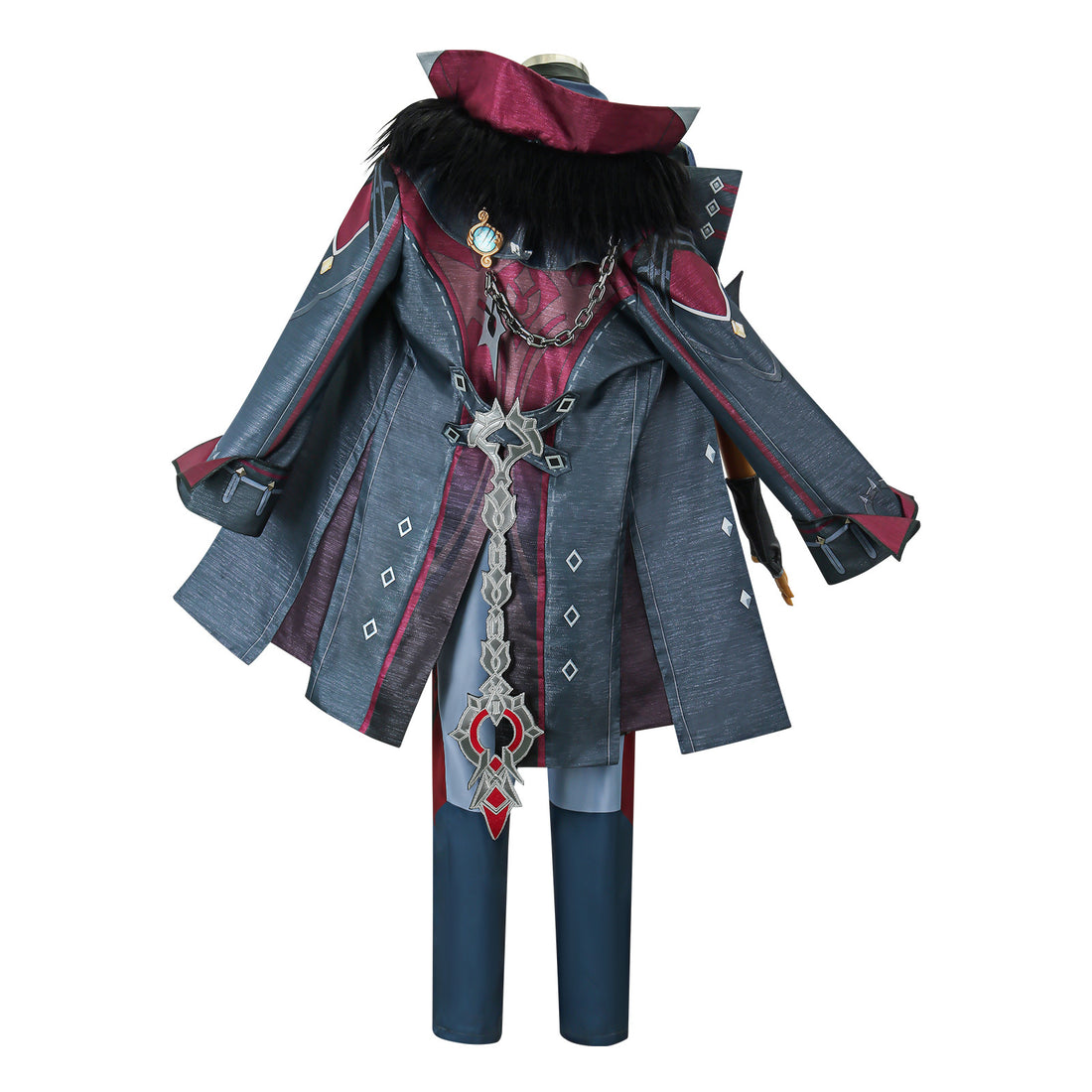 Genshin Impact Fontaine Judge Wriothesley Fullset Cosplay Costumes