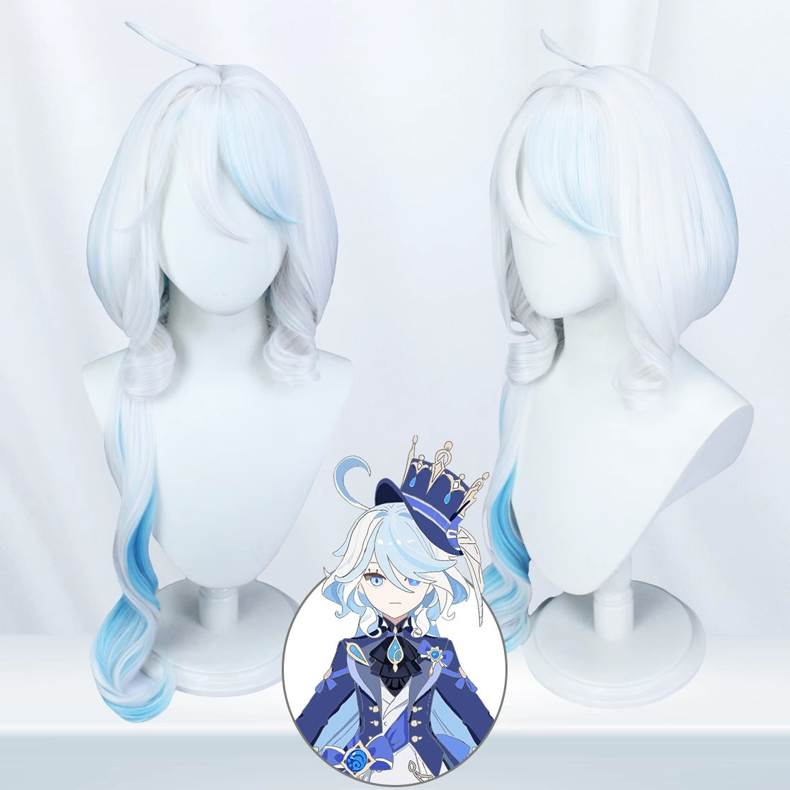 genshin impact focalors furina full set cosplay costume