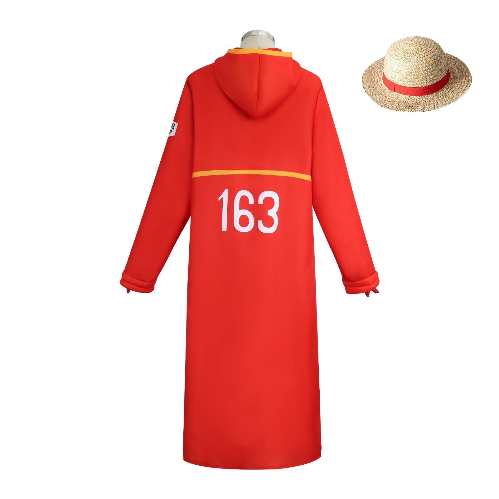 Anime Navigation Egghead Monkey D. Luffy Red Cosplay Costumes