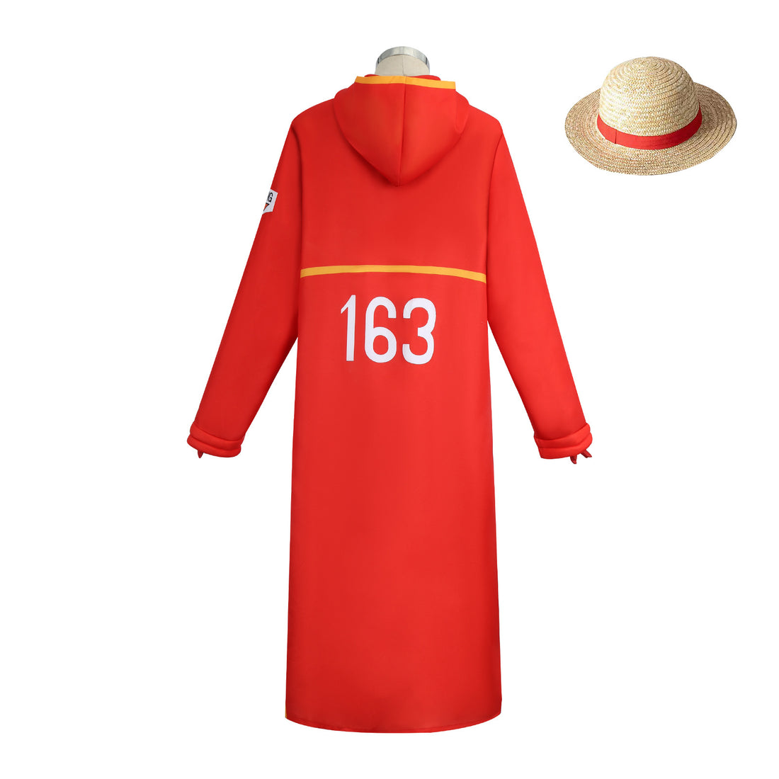 Anime Navigation Egghead Monkey D. Luffy Red Cosplay Costumes