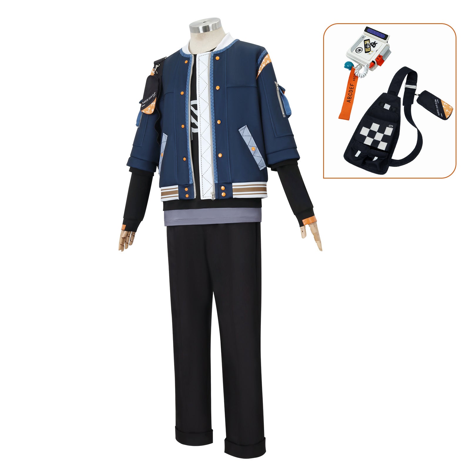 Game Zenless Zone Zero Proxy Wise Full Set with Bag Cosplay Costumes