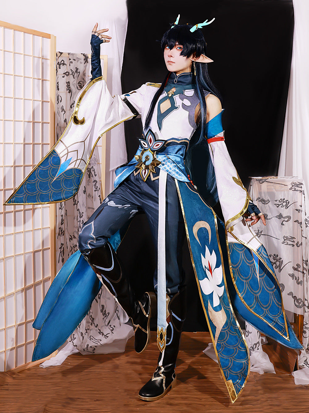 honkai star rail dan heng imbibitor lunae full set cosplay costume