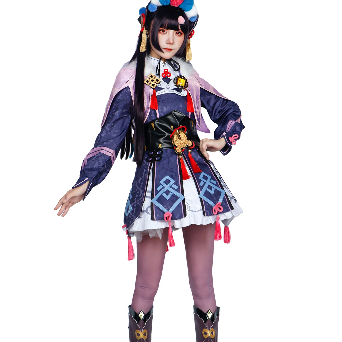 genshin impact yun jin adult full set cosplay costume