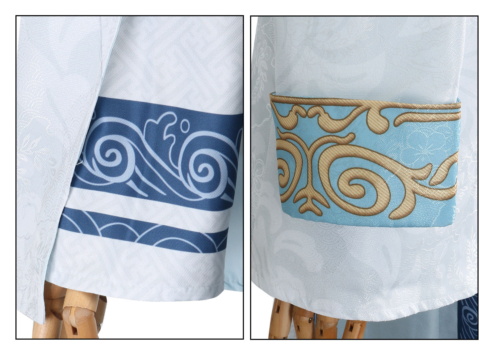 Identity V Under Truth Qilin Merchant Black White Wu Chang Cosplay Costumes