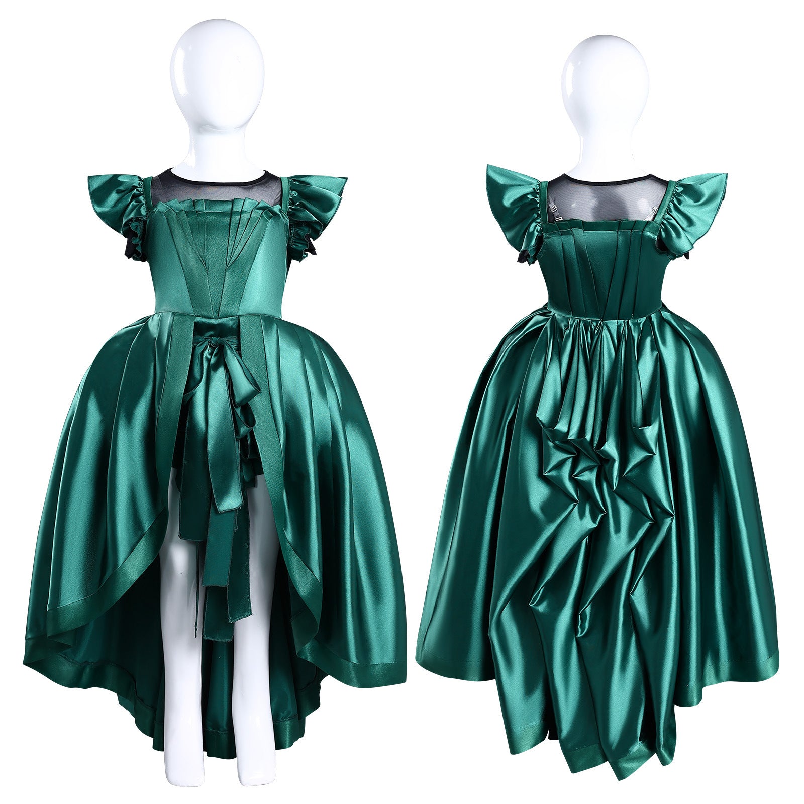 Wednesday 2 Addams Agnes Nevermore Academy Dance Dress Adult Kids Costumes