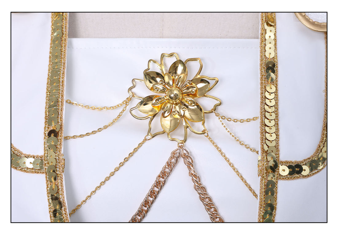 KPop Demon Hunters Mira White Outfit Adult Kids Cosplay Costumes