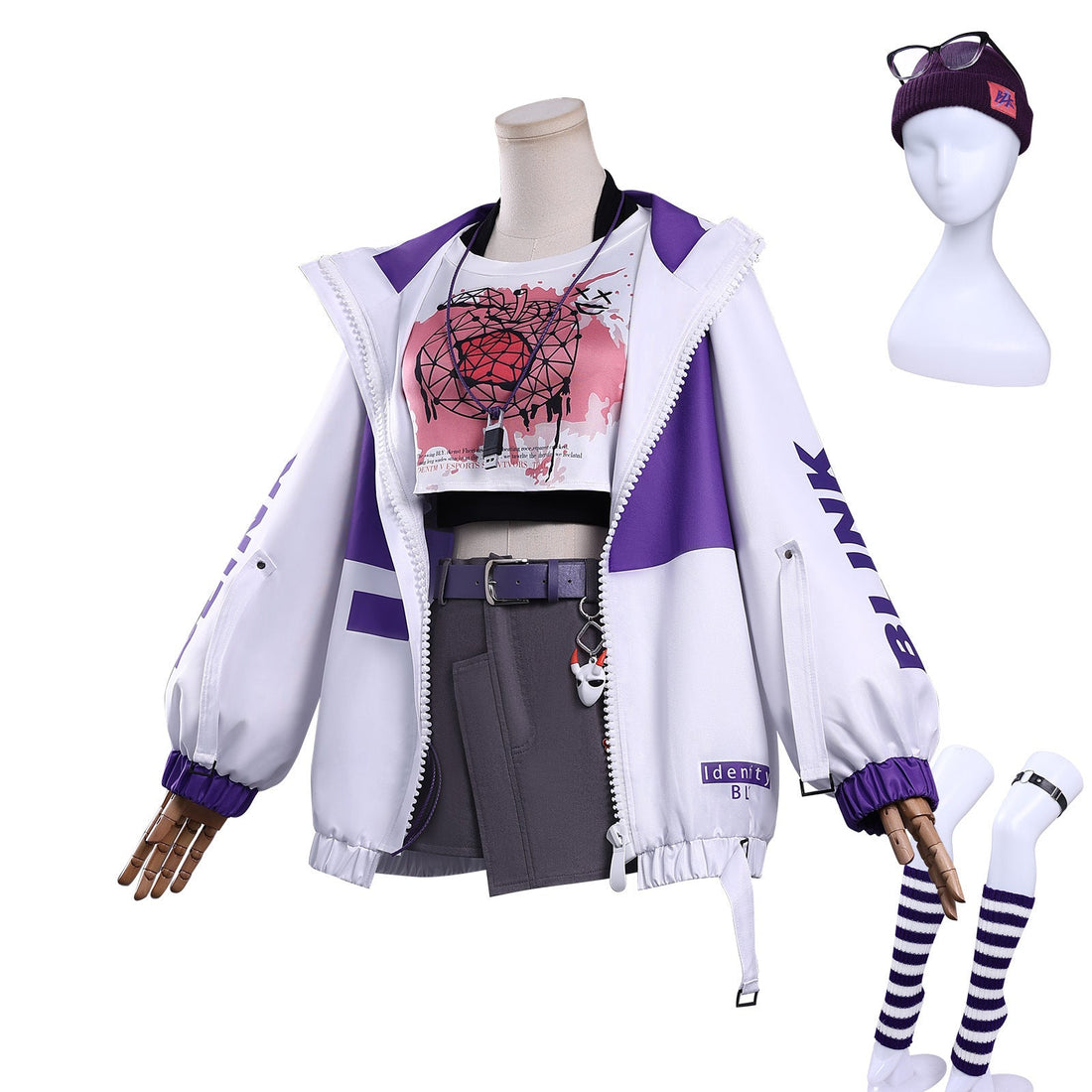 Identity V Mechanic Tracy Reznik BLK.TRACY Skin Cosplay Costumes