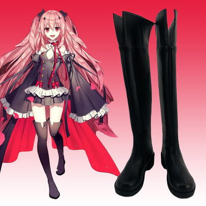 seraph of the end krul tepes female adult cosplay costume
