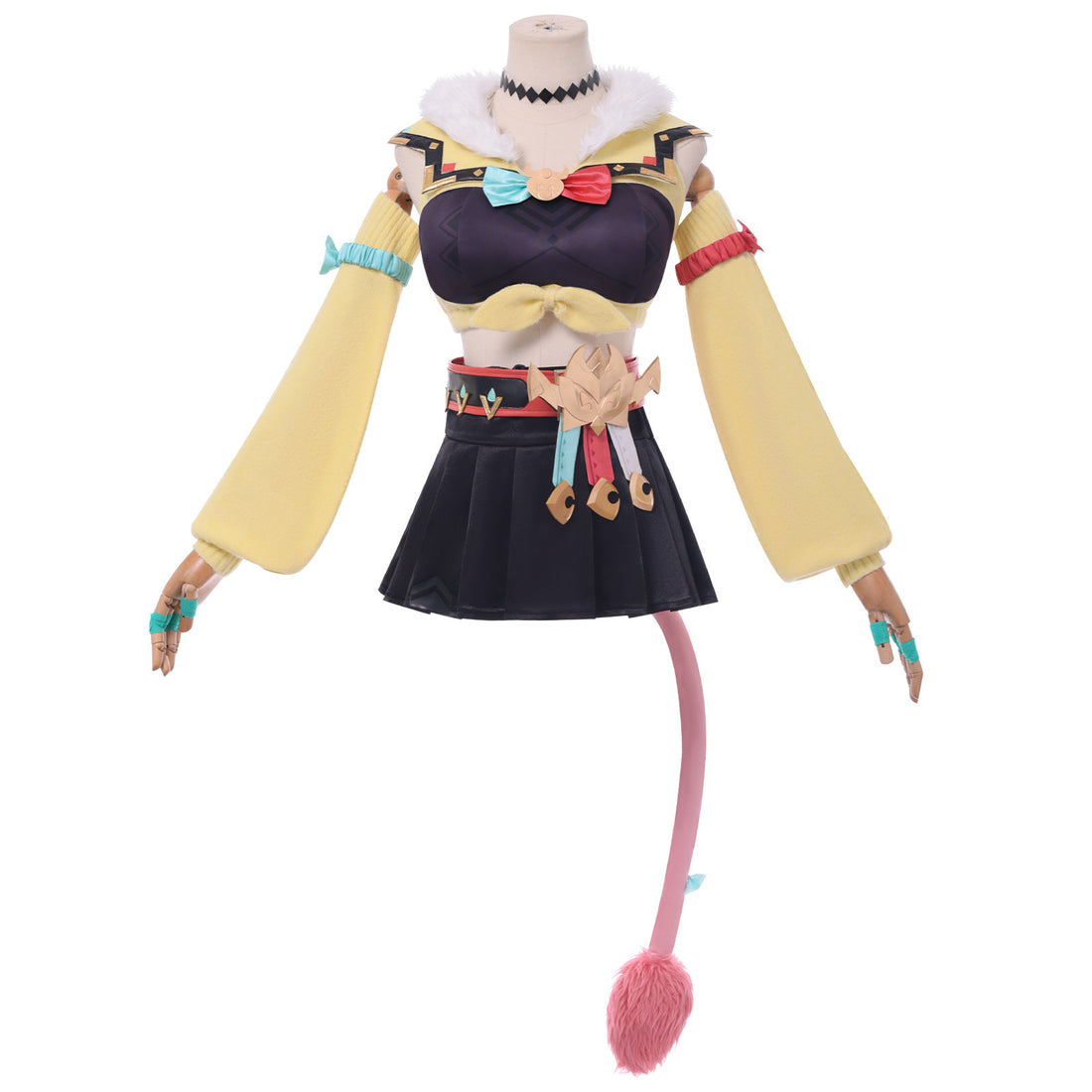 Genshin Impact Varesa Shirt Skirt Tail Fullset Cosplay Costumes