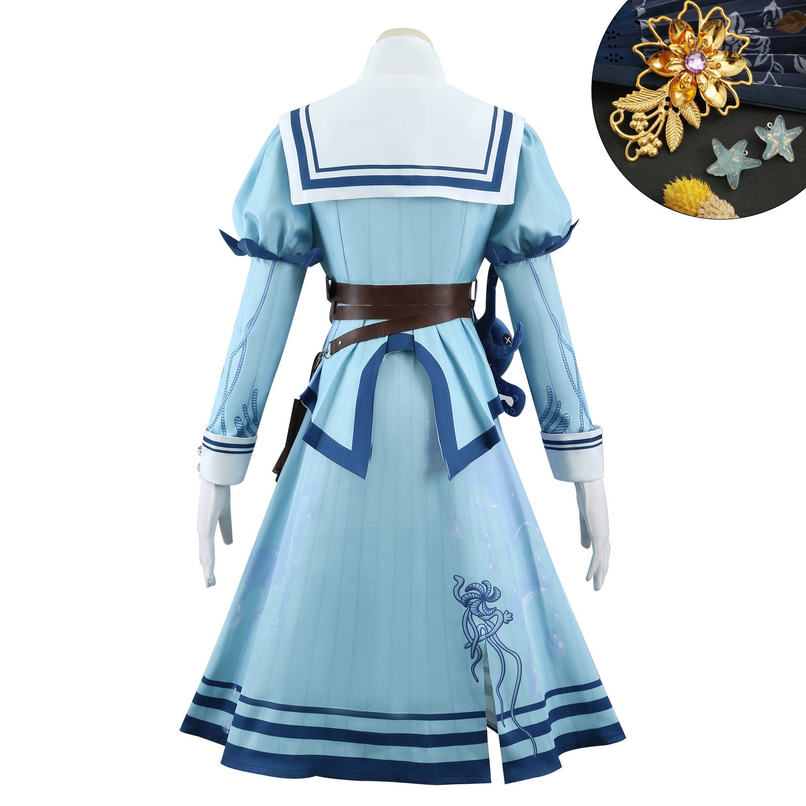 Game Identity V Doctor Emily Dyer Eternal Flower Cosplay Costumes