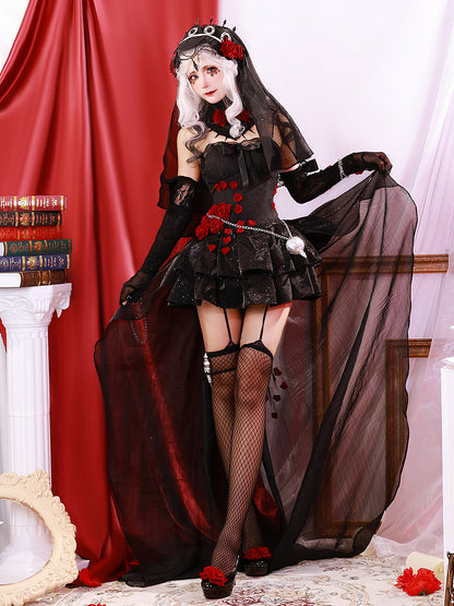 identity v psychologist patient everlasting night cosplay costume