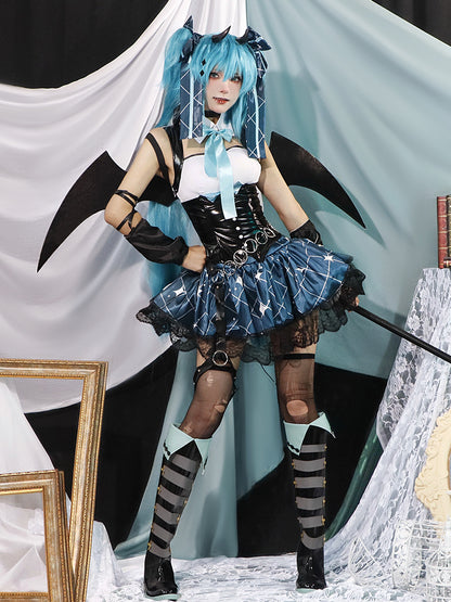 hatsune miku rascal the raccoon full set cosplay costume