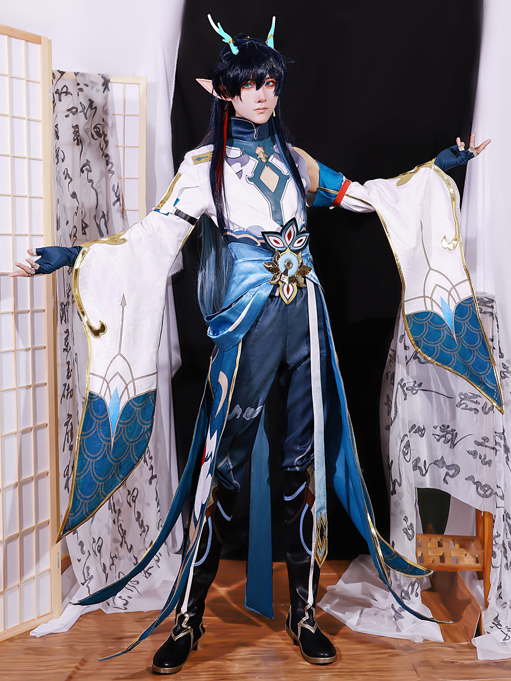 honkai star rail dan heng imbibitor lunae full set cosplay costume