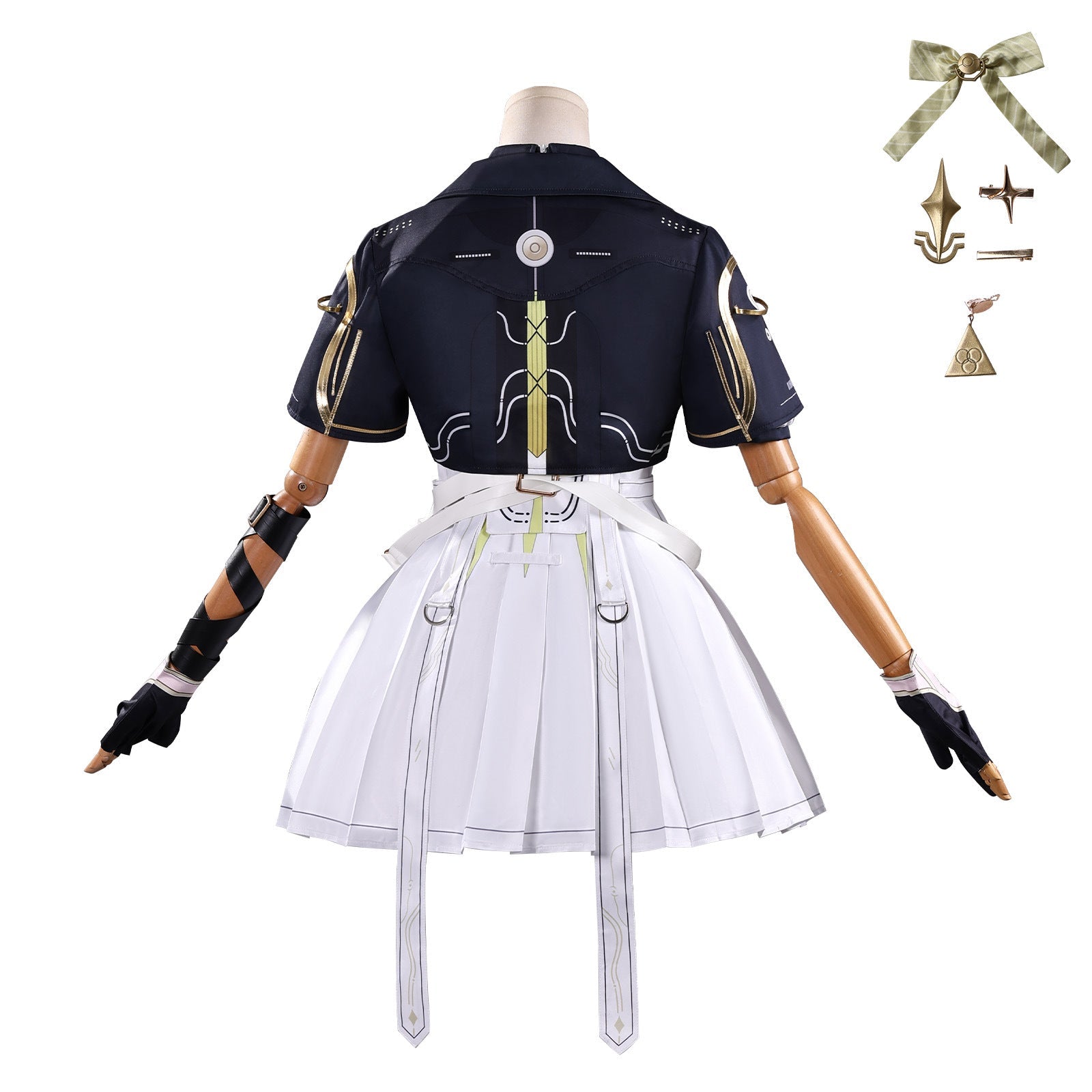 Wuthering Waves Rover Female School Uniform Cosplay Costumes