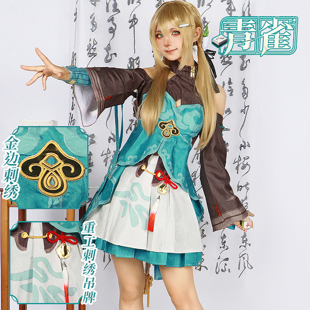 honkai star rail qingque full set adult cosplay costume