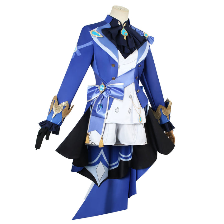 Genshin Impact Focalors Furina De Fontaine Hydro Archon Cosplay Costumes