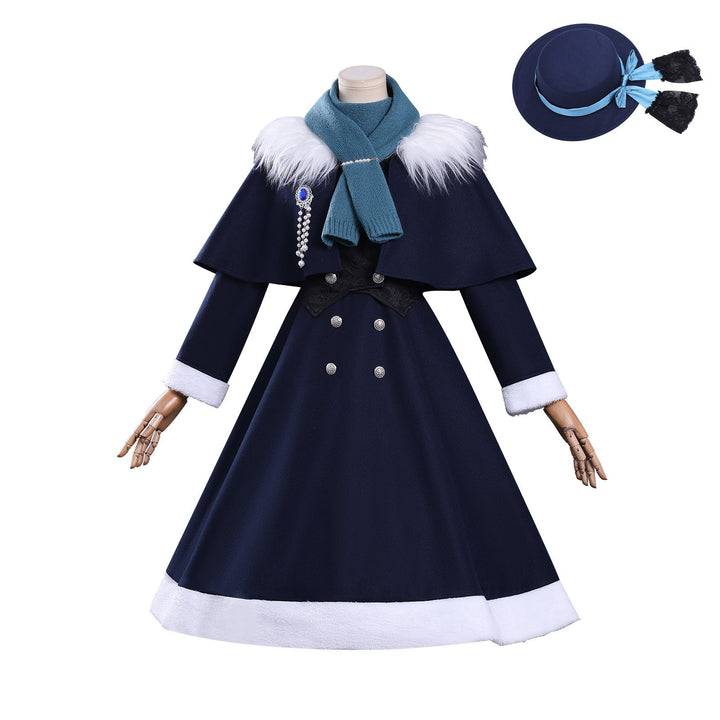 Game Reverse: 1999 Vertin Plush Winter Wear Cosplay Costumes