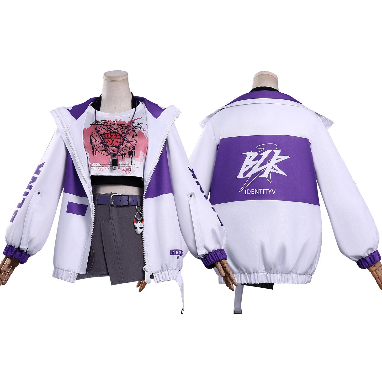 Identity V Mechanic Tracy Reznik BLK.TRACY Skin Cosplay Costumes