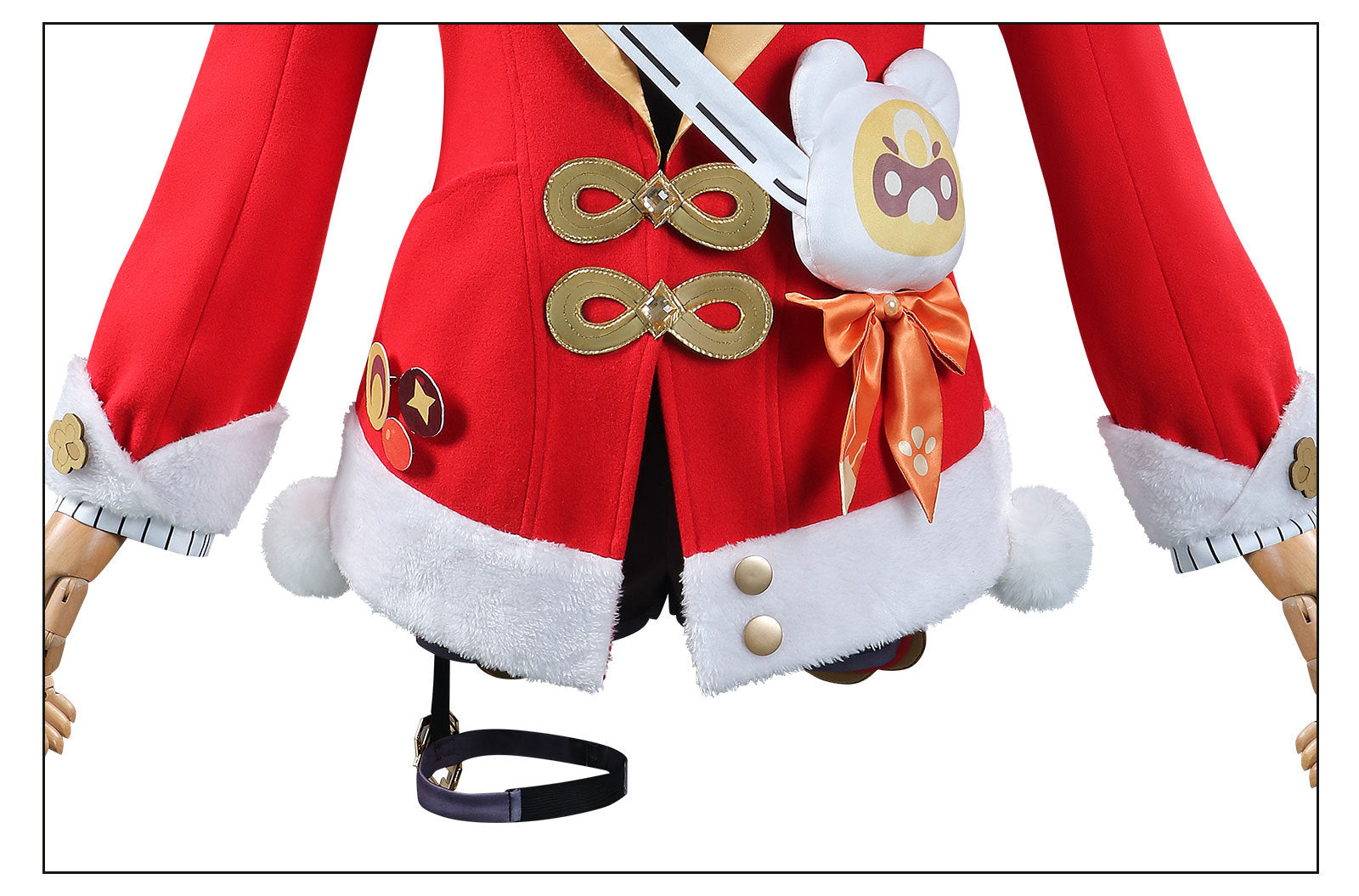 Genshin Impact Lantern Rite Xiangling Christmas Cosplay Costumes