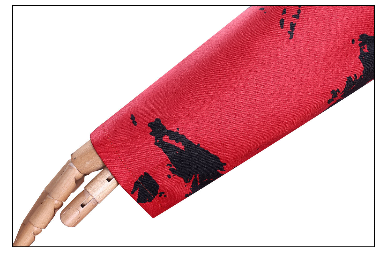 Wednesday 2 Addams Isaac Male Red Night Dress Cosplay Costumes