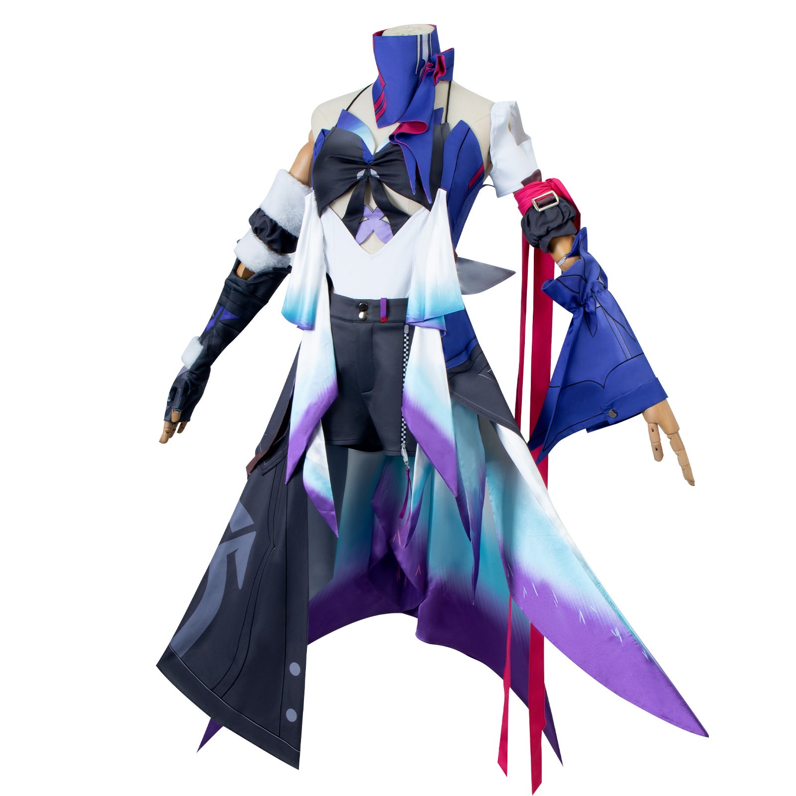 Game Honkai: Star Rail Seele Fullset and Wig Cosplay Costumes