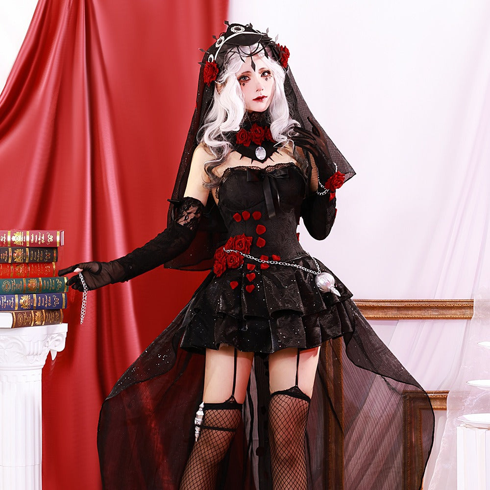 identity v psychologist patient everlasting night cosplay costume