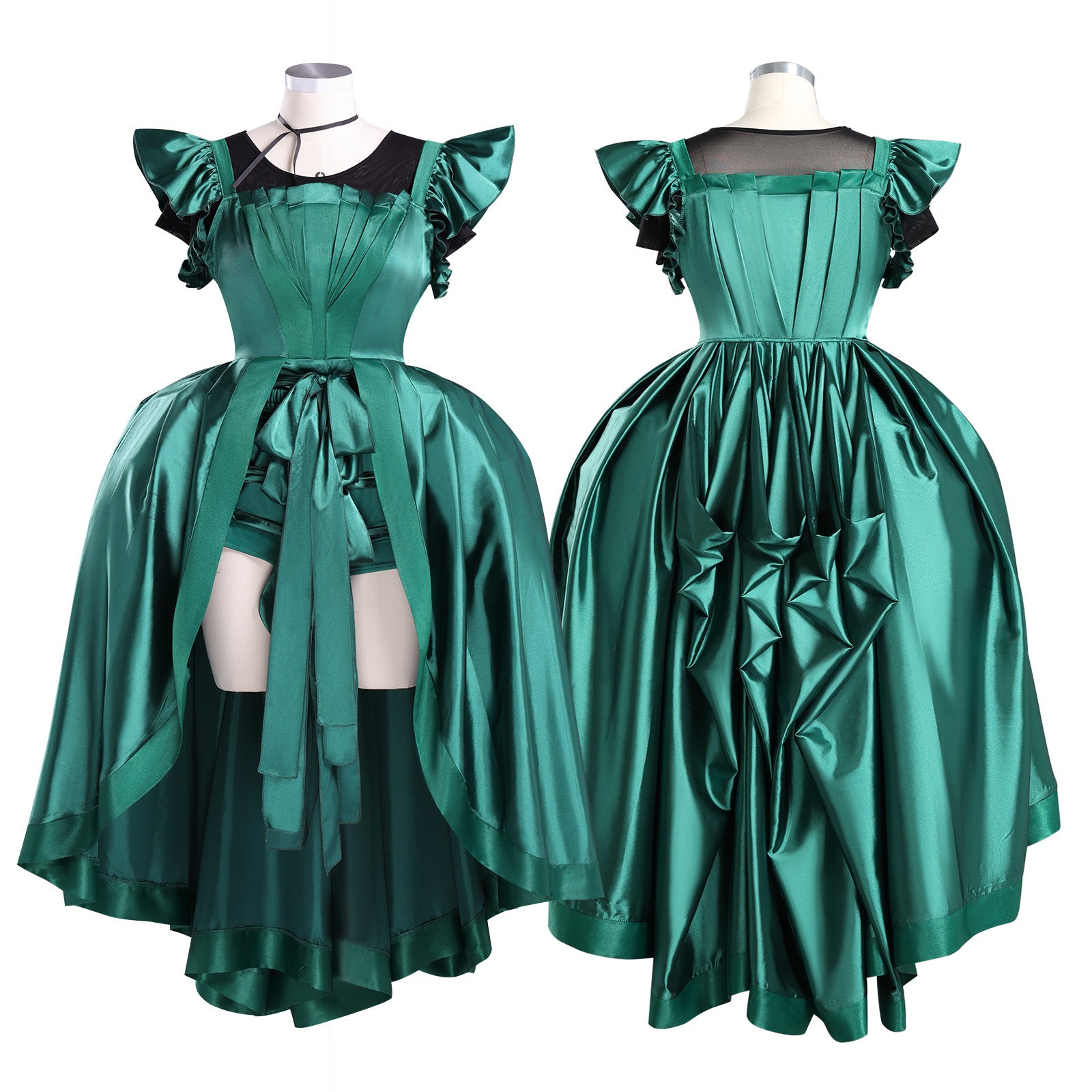 Wednesday 2 Addams Agnes Nevermore Academy Dance Dress Adult Kids Costumes