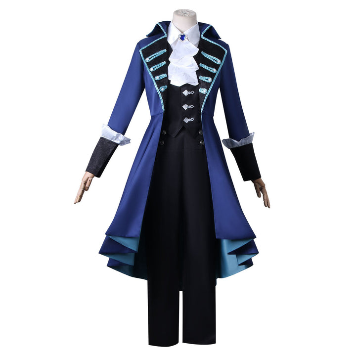 Game Reverse: 1999 Vertin Blue Long Gown Cosplay Costumes