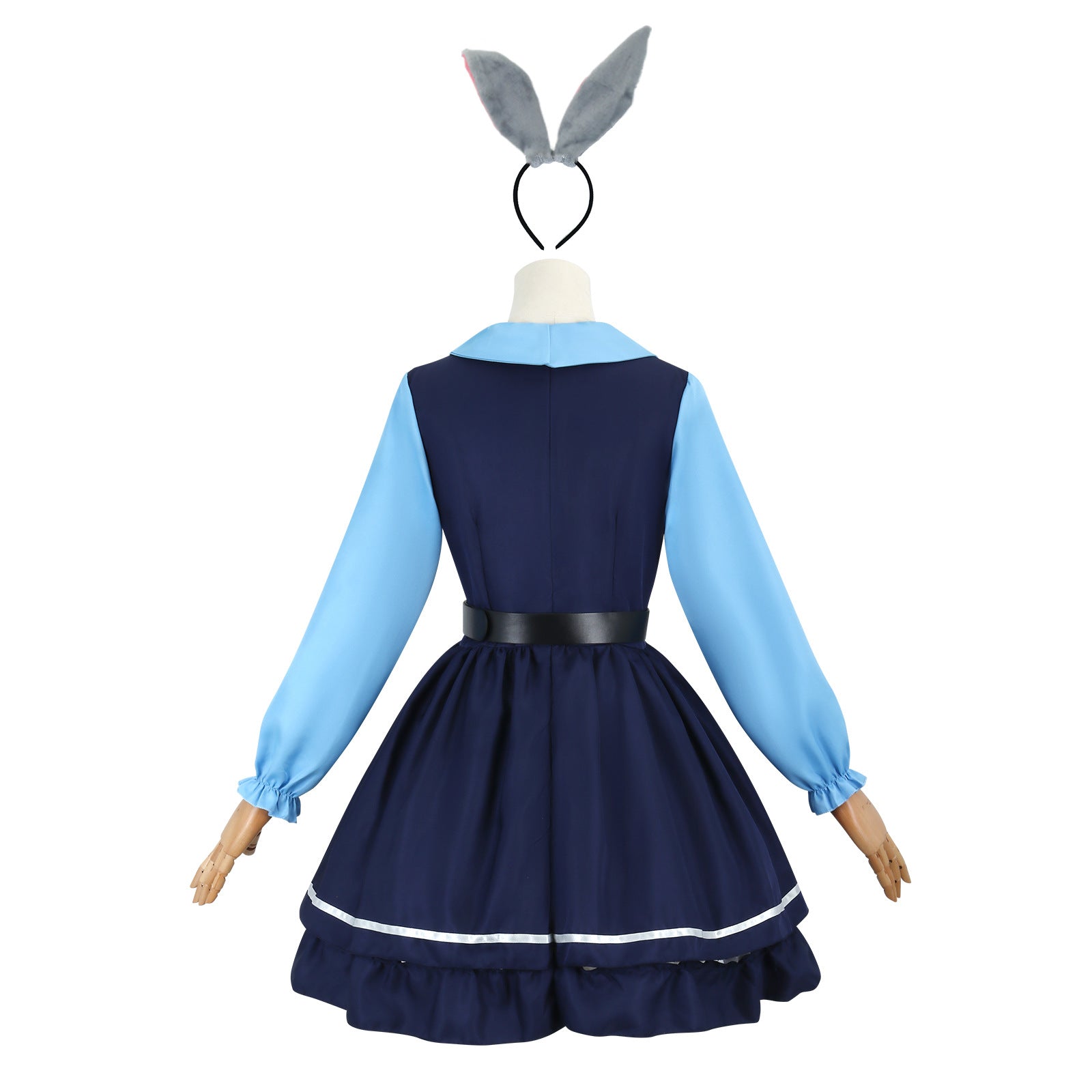 Zoo Judy Hopps Long and Short Sleeves Police Uniform Cosplay Costumes