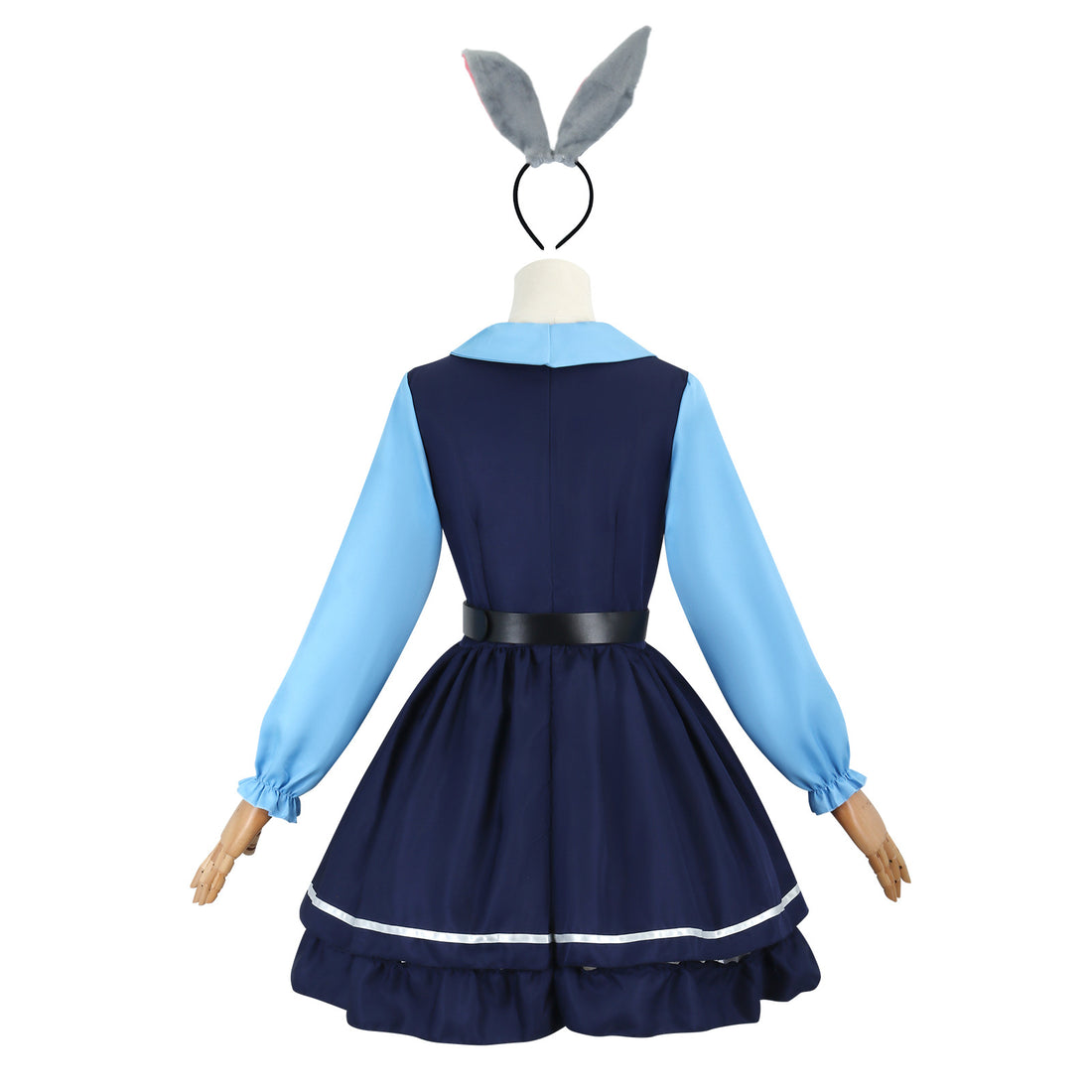 Zoo Judy Hopps Long and Short Sleeves Police Uniform Cosplay Costumes