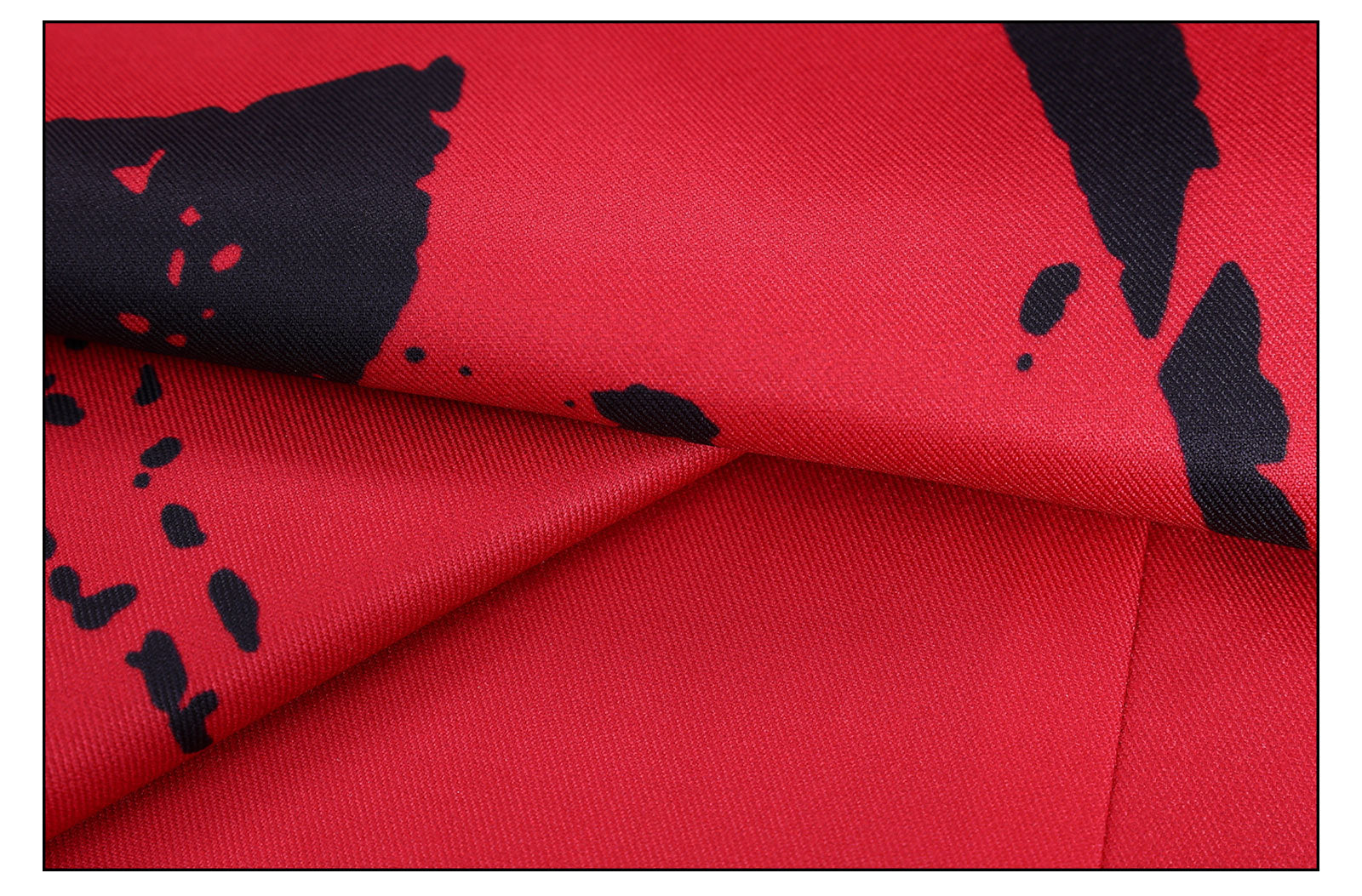 Wednesday 2 Addams Isaac Male Red Night Dress Cosplay Costumes