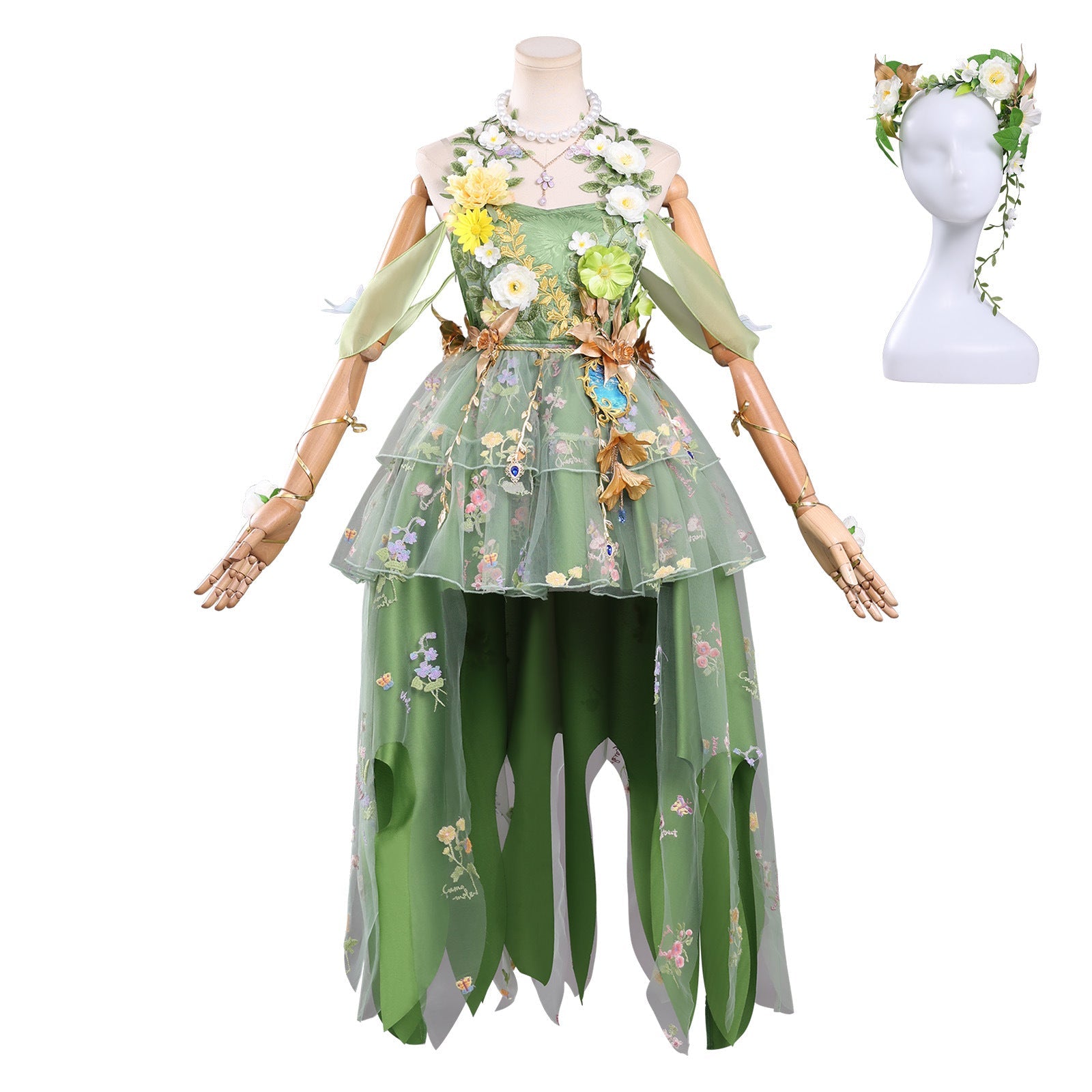 Identity V Gardener Emma Woods Never-Fading Summer Cosplay Costumes