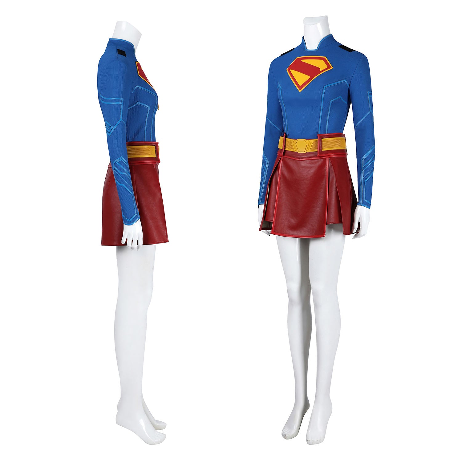 Superman 2025 Legacy Supergirl Female Top Cosplay Costumes