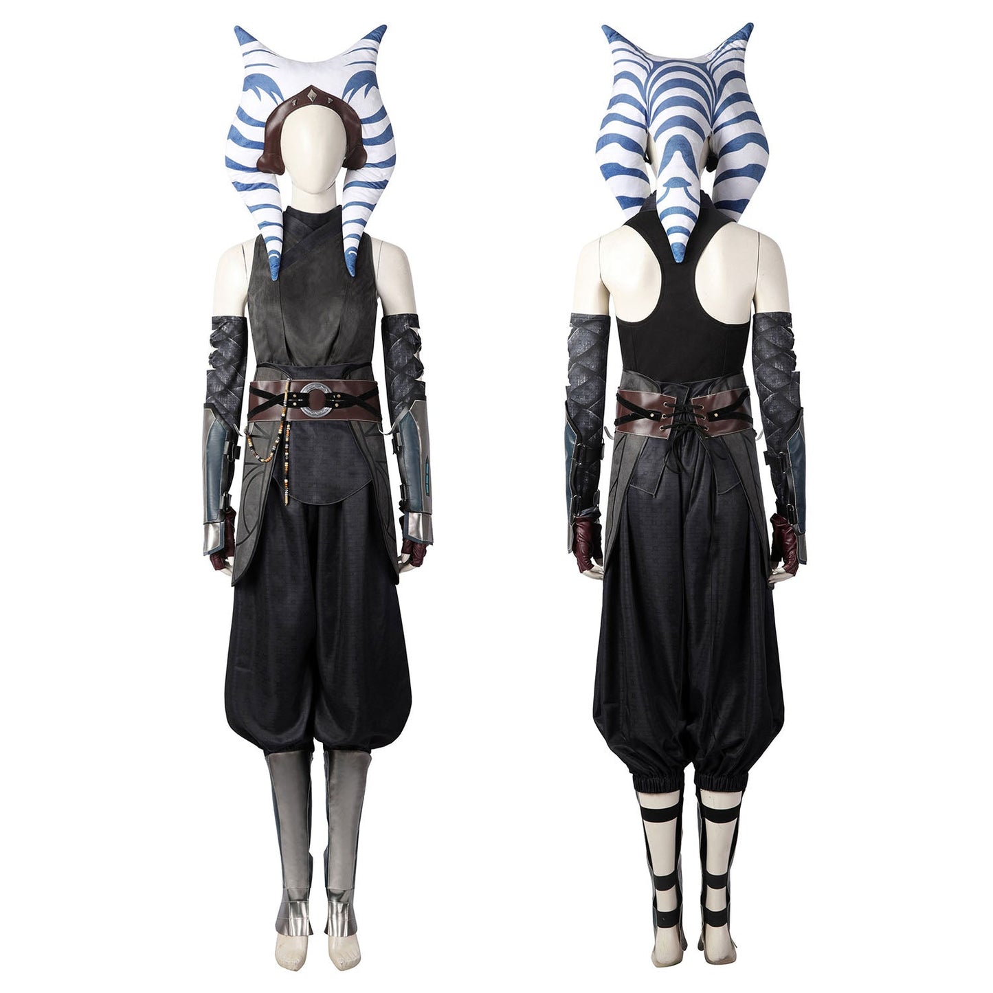 Star Wars The Mandalorian Ahsoka Tano Female Cosplay Costumes