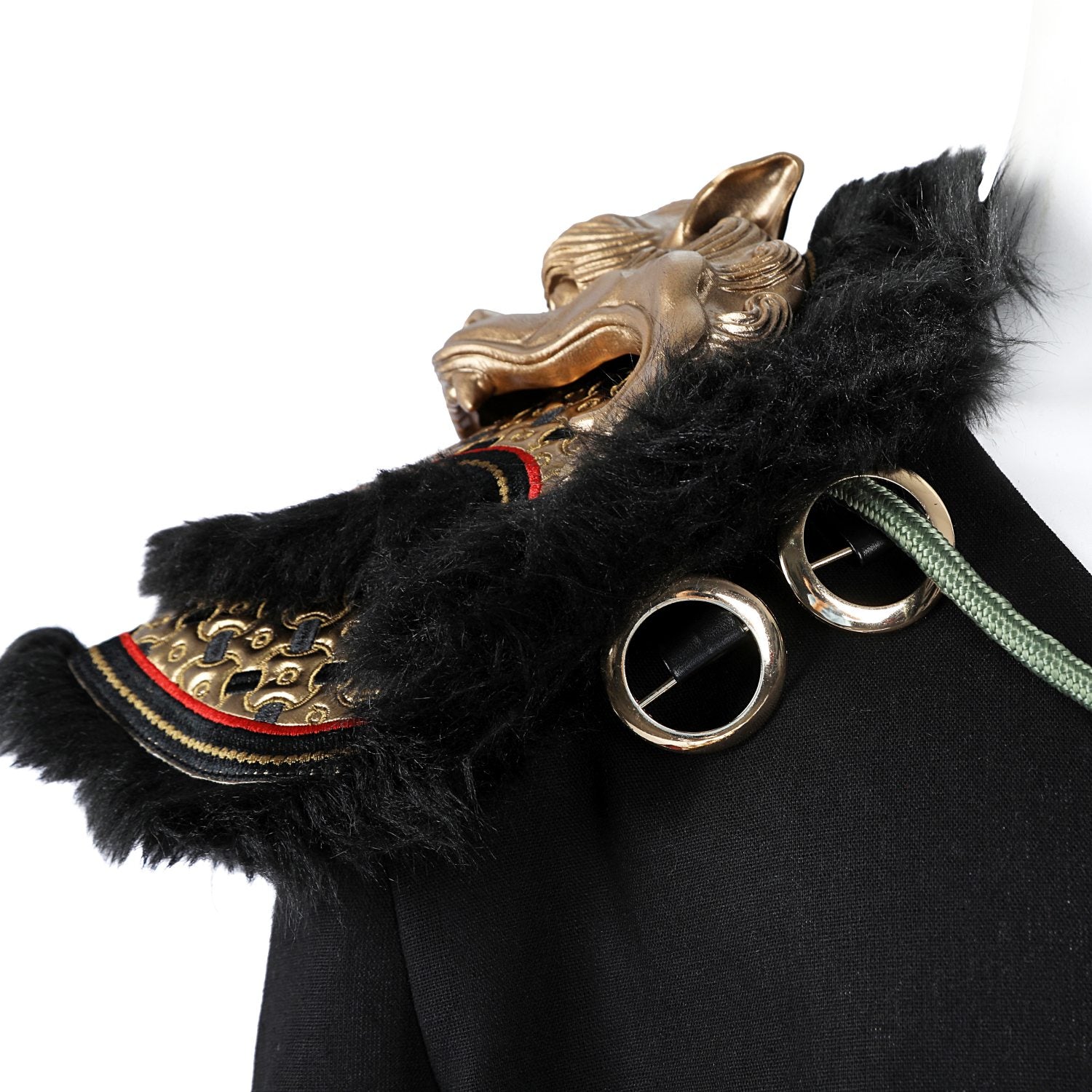 Black Myth: Wukong Ebongold Silk Robe Top Level Cosplay Costumes