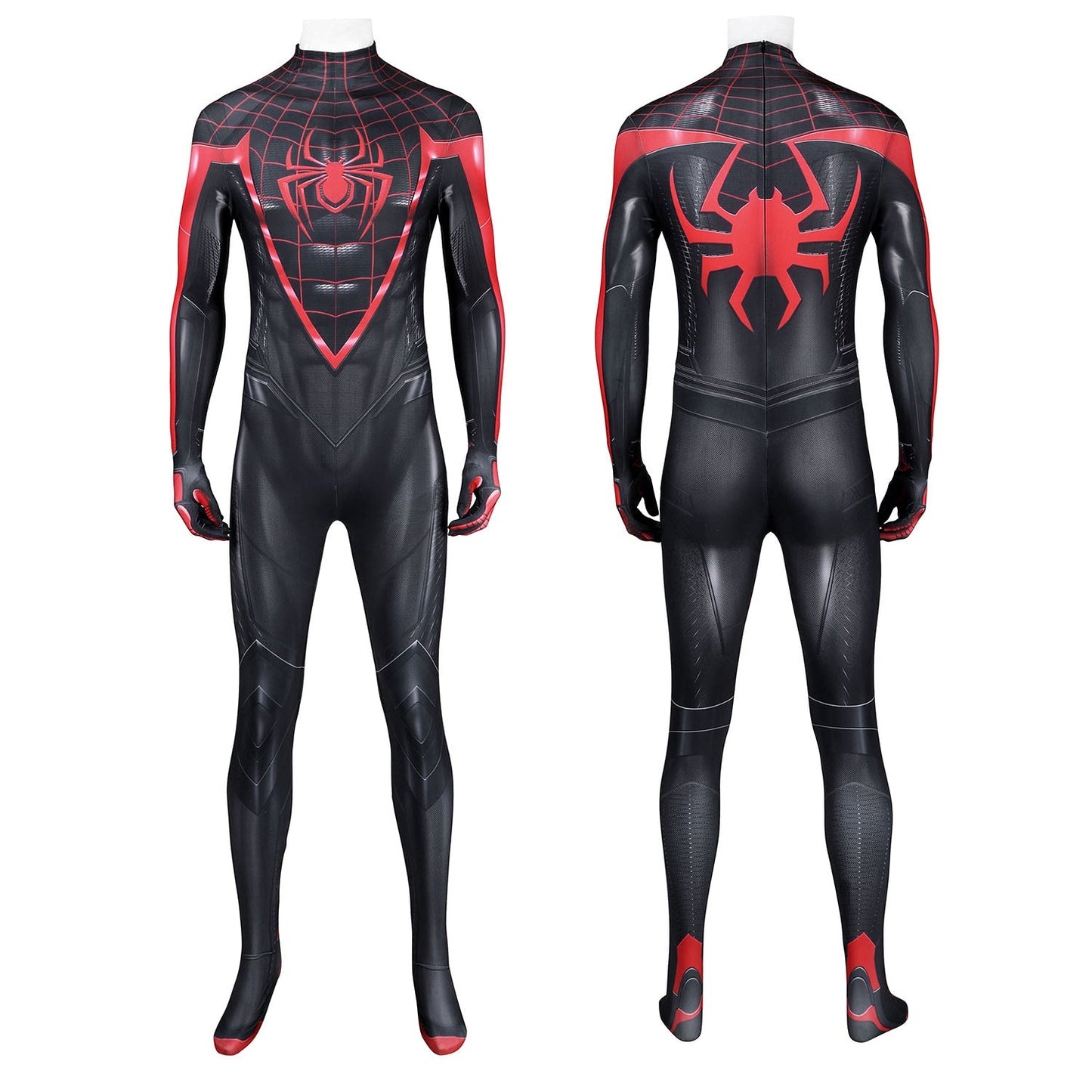 Marvel's Spider-Man 2 Miles Morales New Version Male Jumpsuit Cosplay Costumes