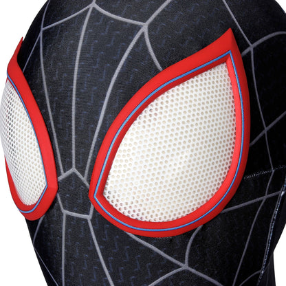 Spider-Man: Into the Spider-Verse Miles Morales Male Jumpsuit Cosplay Costumes