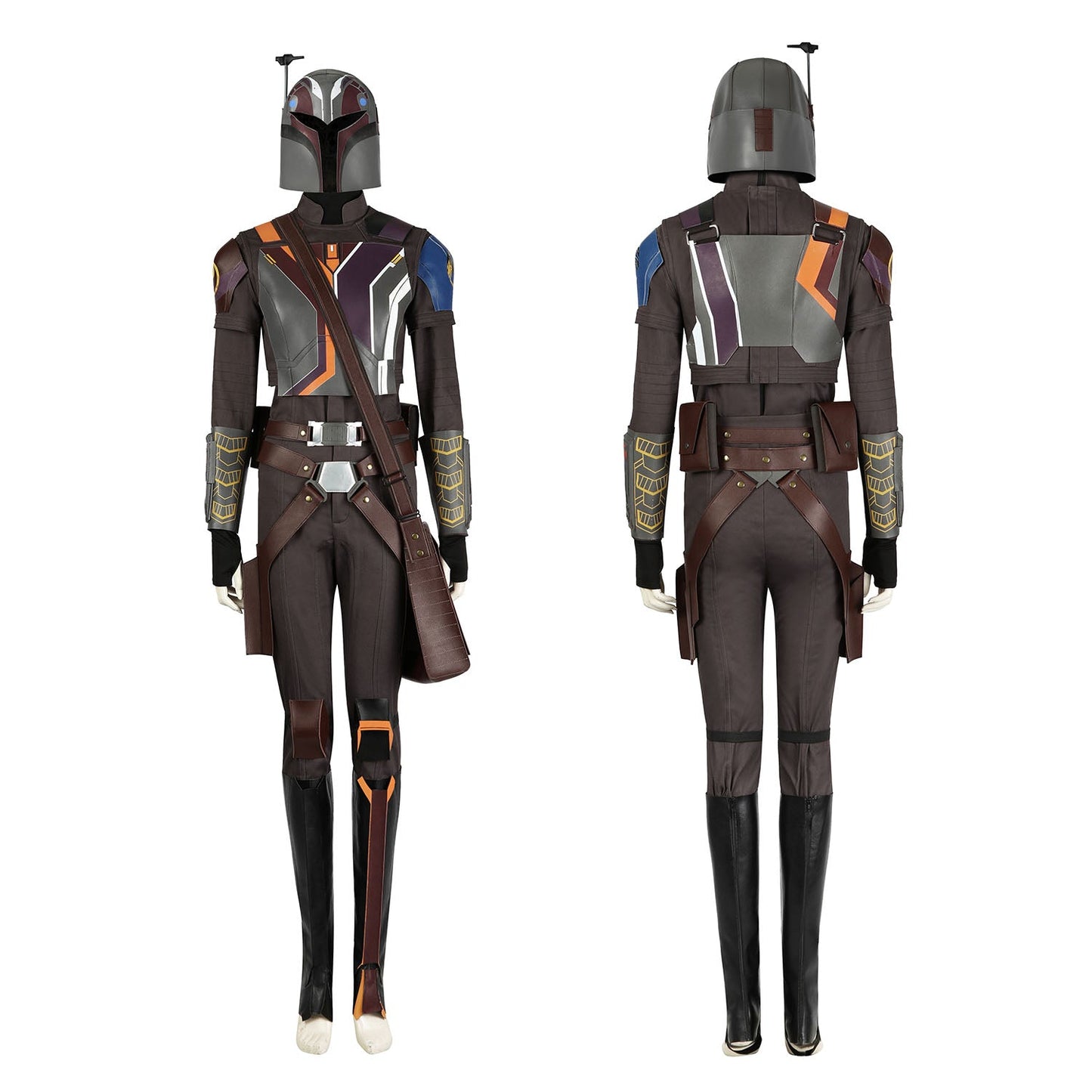 Star Wars Ahsoka Sabine Wren Female Fullset Cosplay Costumes