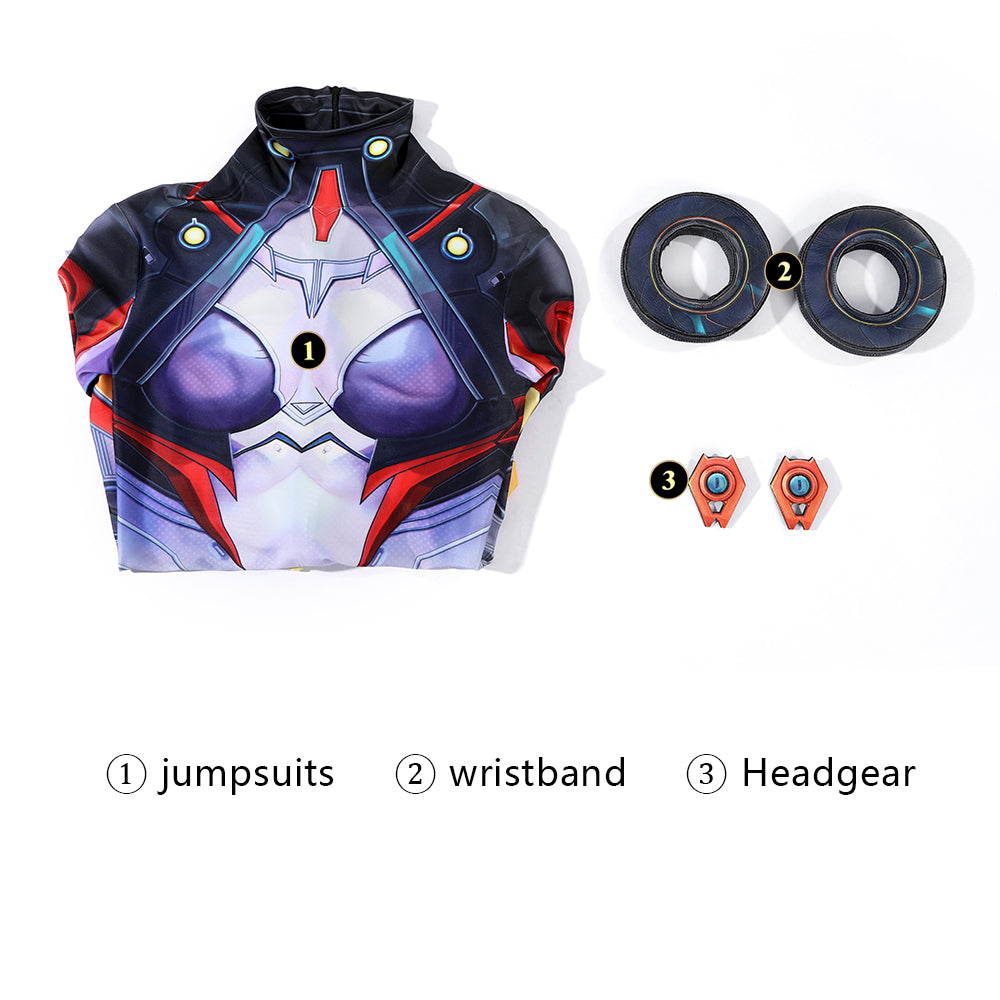 Marvel Rivals SP//dr Pilot Peni Parker Female Jumpsuit Cosplay Costumes