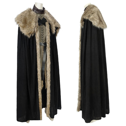 Game of Thrones Season 8 Jon Snow Male Cosplay Costumes