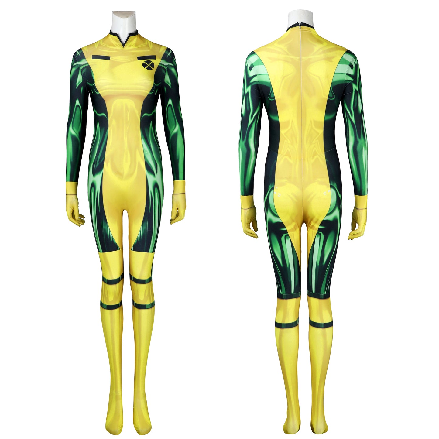 X-Men '97 Rogue Anna Marie Jumpsuit with Coat Cosplay Costumes