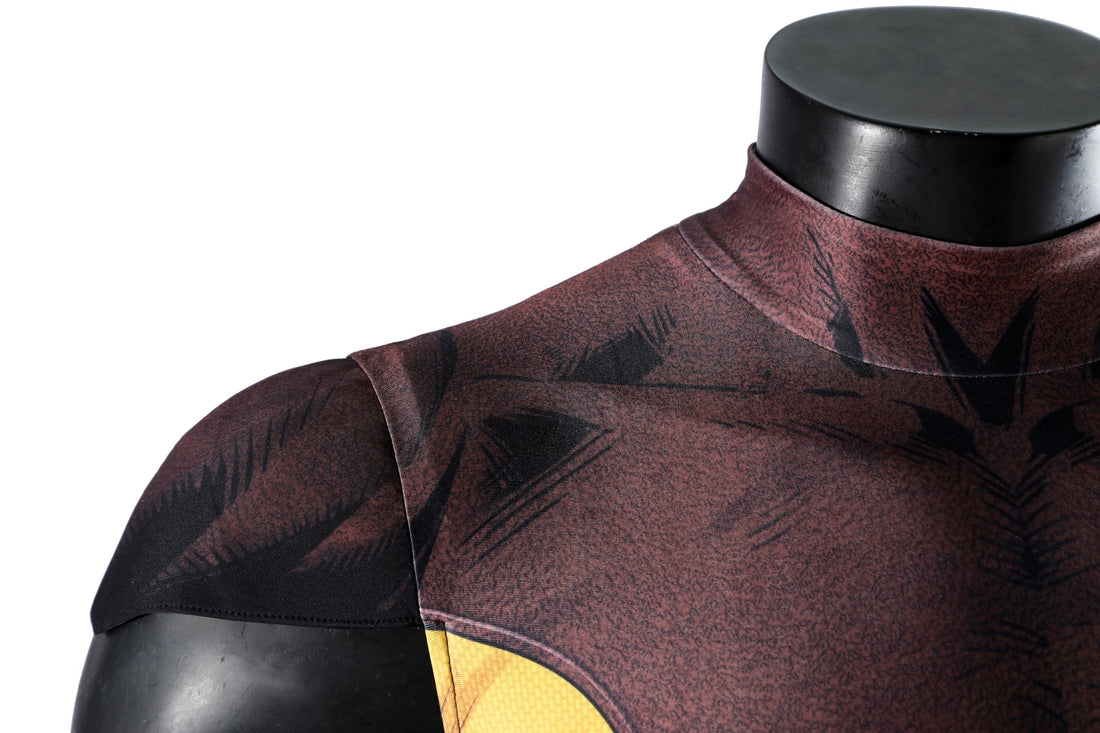 X-Men '97 Wolverine The Brown Suit Jumpsuit Helmet Cosplay Costumes